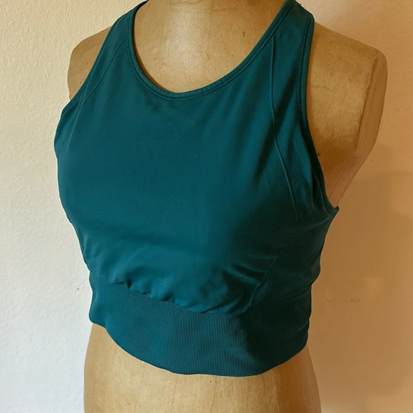 Lululemon sz 10  Ebb to Train Bra Laguna great pre owned condition - Picture 7 of 13